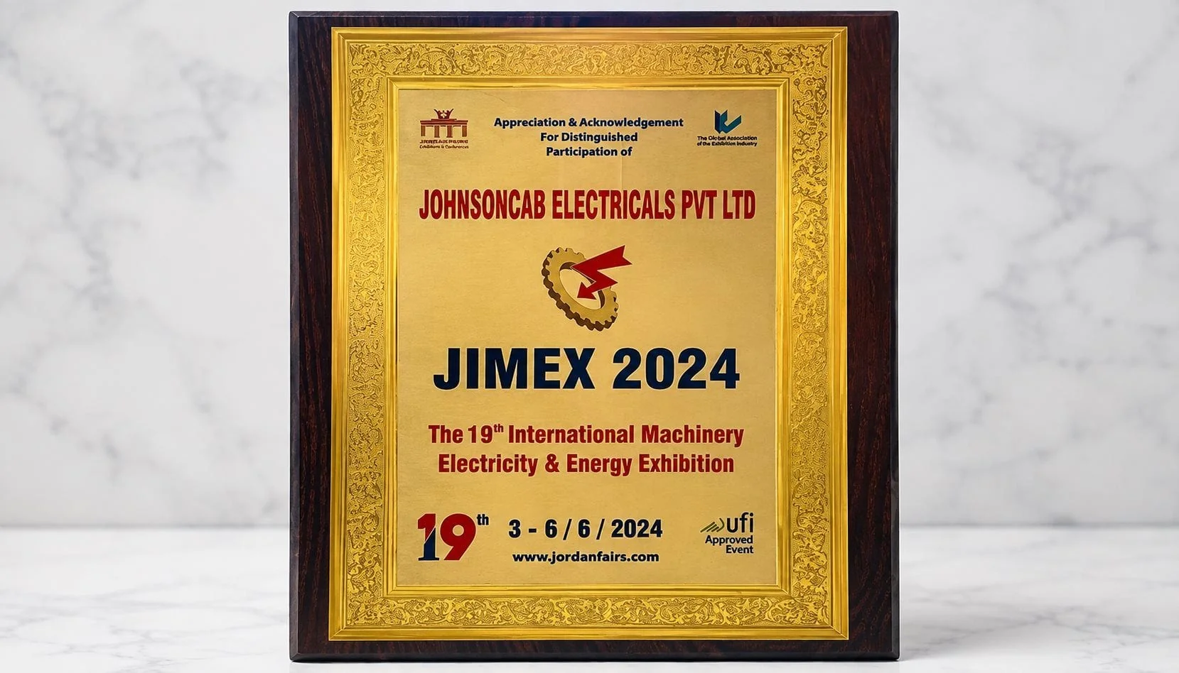 APPRECIATION & ACKNOWLEDGEMENT - JIMEX 2024 ( THE 19th INETRNATIONAL MACHINERY ELECTRICITY & ENERGY EXHIBITION ) - Johnson Cables