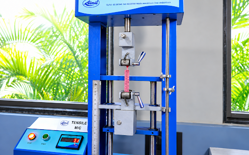 Tensile Strength and Elongation Testing Machine - Johnson Cables Laboratory